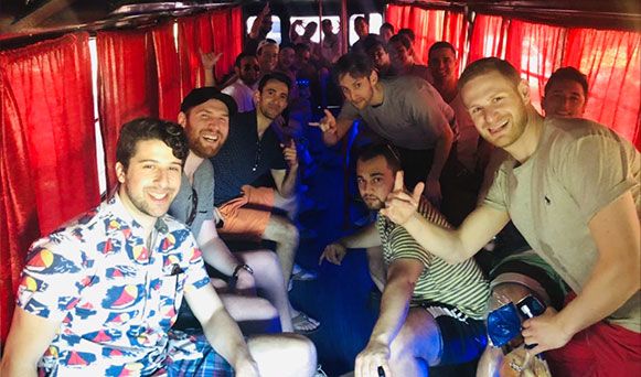 bachelor party bus rentals Austin, TX